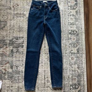 Good American Dark Blue Skinny Jeans
